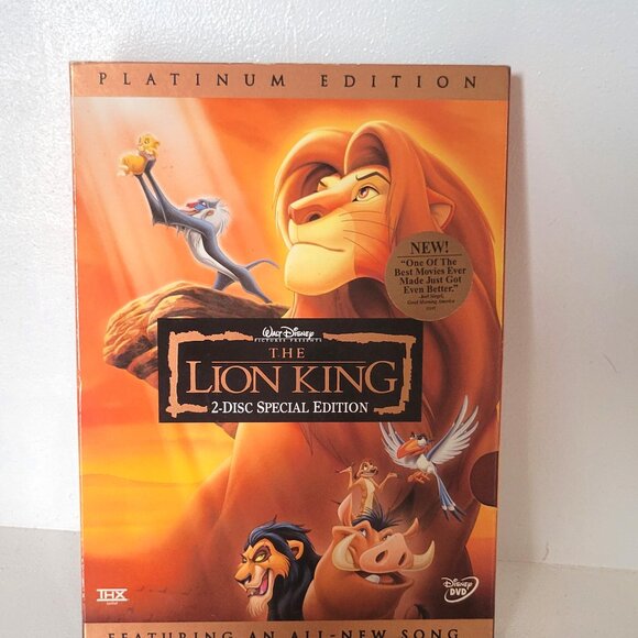 Disney The Lion King Special Platinum Edition DVD 2 Disc Set - Picture 7 of 7